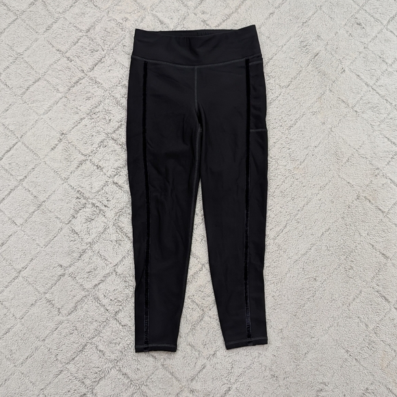 Sweaty Betty Leggings Womens S Black Thermodynamic ⅞ Length Running Train - Picture 1 of 11
